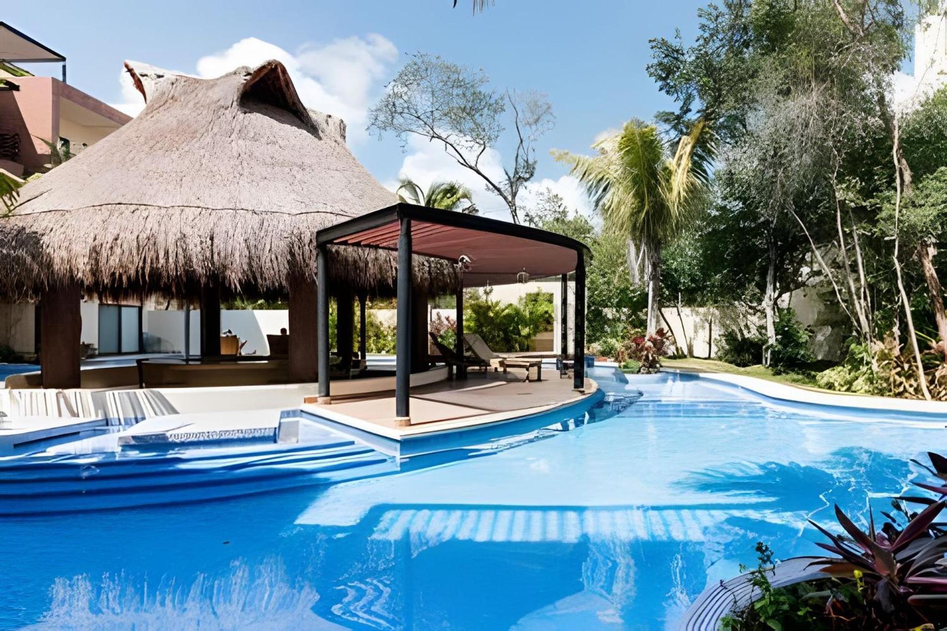 Casa De Lujo Ka'An Maya Acceso Swimup A La Piscina Tulum Dış mekan fotoğraf