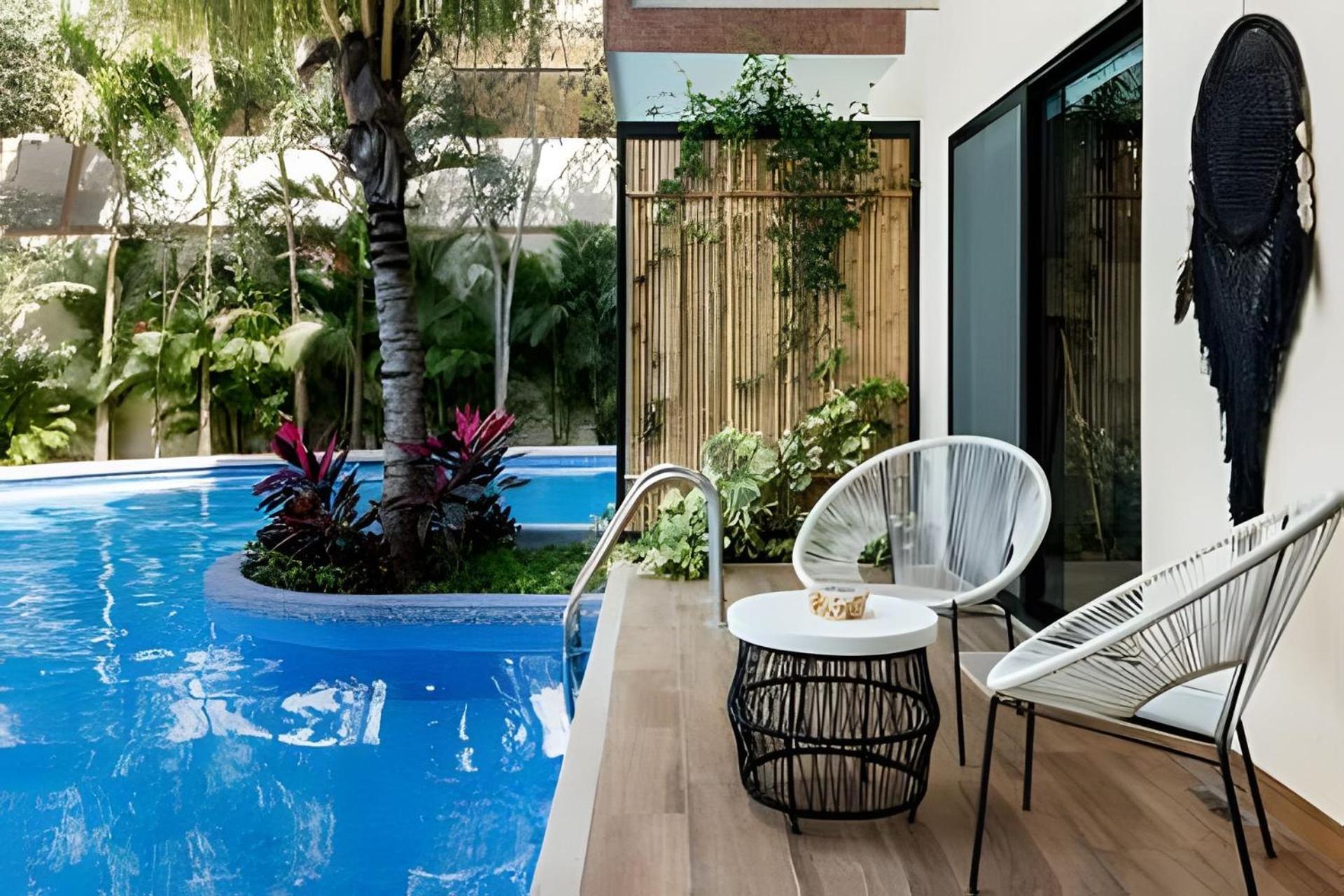 Casa De Lujo Ka'An Maya Acceso Swimup A La Piscina Tulum Dış mekan fotoğraf