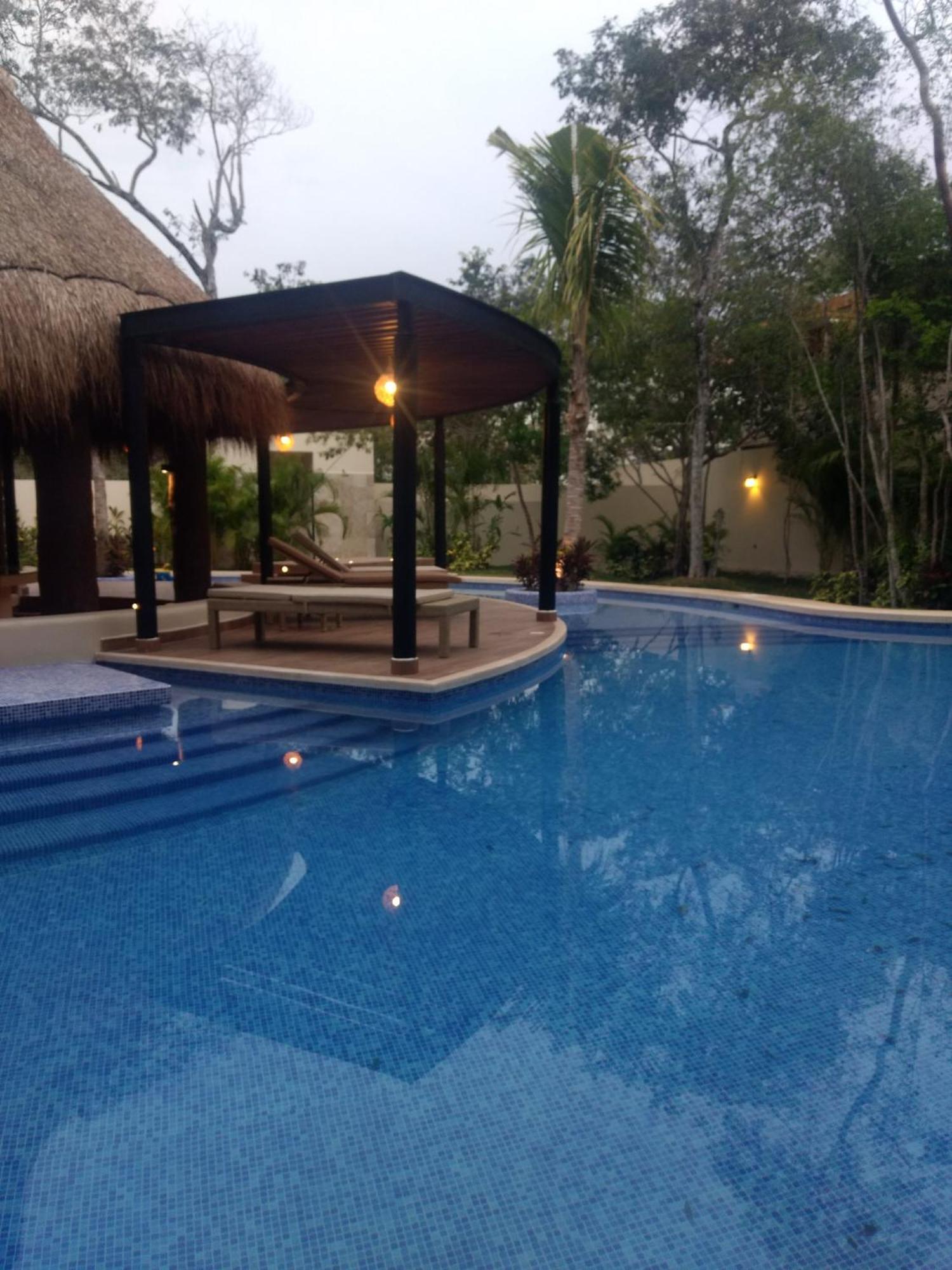 Casa De Lujo Ka'An Maya Acceso Swimup A La Piscina Tulum Dış mekan fotoğraf